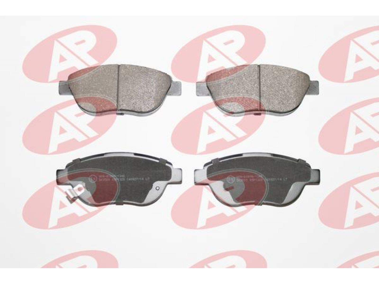 LPR 05P1328 Bremsbelagsatz, Scheibenbremse von LPR Brakes