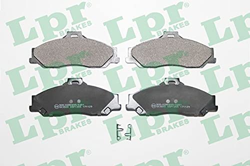 LPR 05P1355 Bremsbelagsatz, Scheibenbremse von LPR Brakes