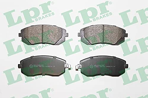 LPR 05P1363 Bremsbelagsatz, Scheibenbremse von LPR Brakes