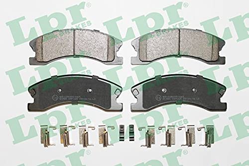 LPR 05P1365 Bremsbelagsatz, Scheibenbremse von LPR Brakes