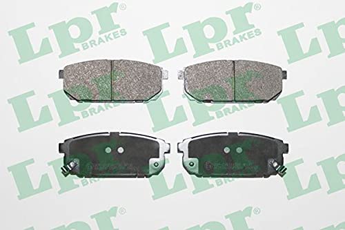 LPR 05P1370 Bremsbelagsatz, Scheibenbremse von LPR Brakes