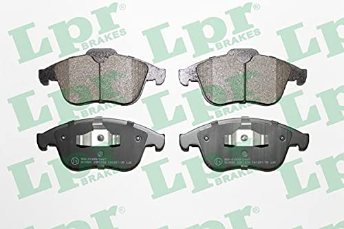 LPR 05P1534 Bremsbelagsatz, Scheibenbremse von LPR Brakes