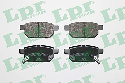 LPR 05P1571 Bremsbelagsatz, Scheibenbremse von LPR Brakes