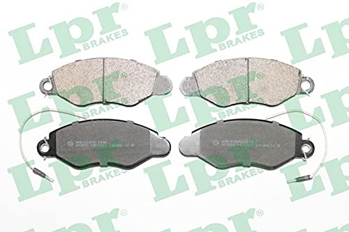 LPR 05P1663 Bremsbeläge von LPR Brakes