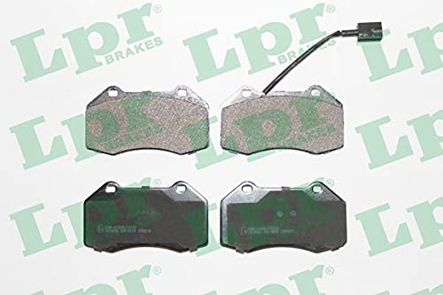 LPR 05P1670 Bremsbeläge von LPR Brakes