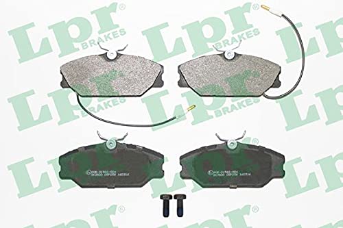 LPR 05P258 Bremsbelagsatz, Scheibenbremse von LPR Brakes