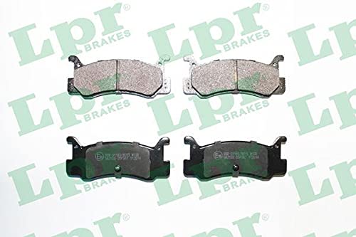 LPR 05P367 Bremsbelagsatz, Scheibenbremse von LPR Brakes