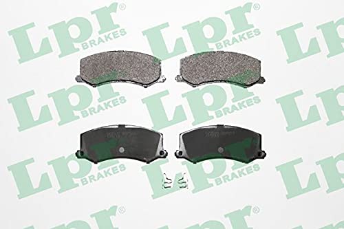 LPR 05P522 Bremsbelagsatz, Scheibenbremse von LPR Brakes