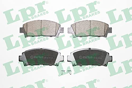 LPR 05P573 Bremsbelagsatz, Scheibenbremse von LPR Brakes