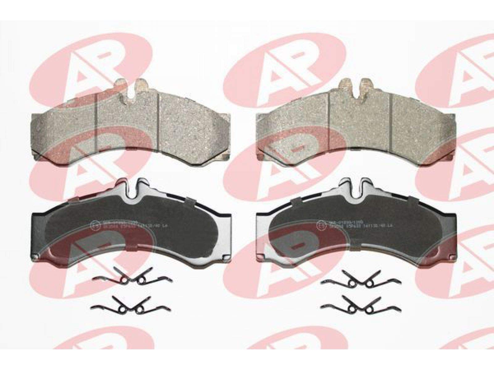 LPR 05P633 Bremsbelagsatz, Scheibenbremse von LPR Brakes