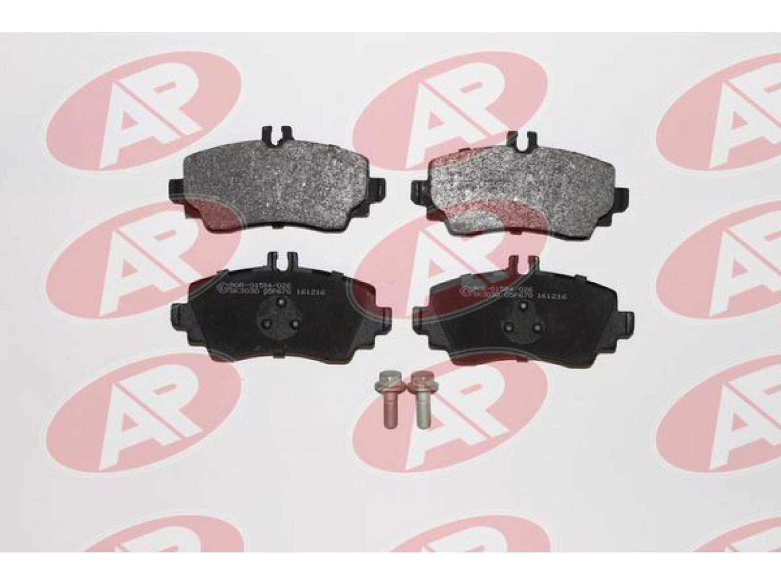 LPR 05P670 Bremsbelagsatz, Scheibenbremse von LPR Brakes