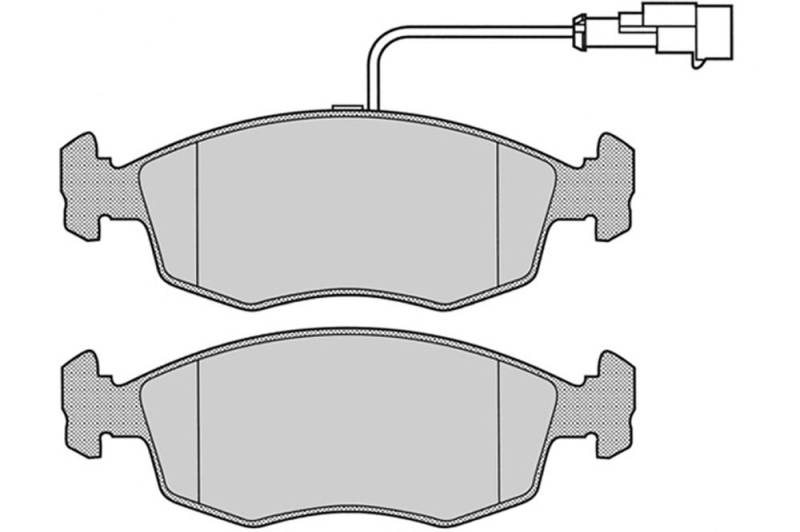 LPR 05P755 Bremsbelagsatz, Scheibenbremse von LPR Brakes