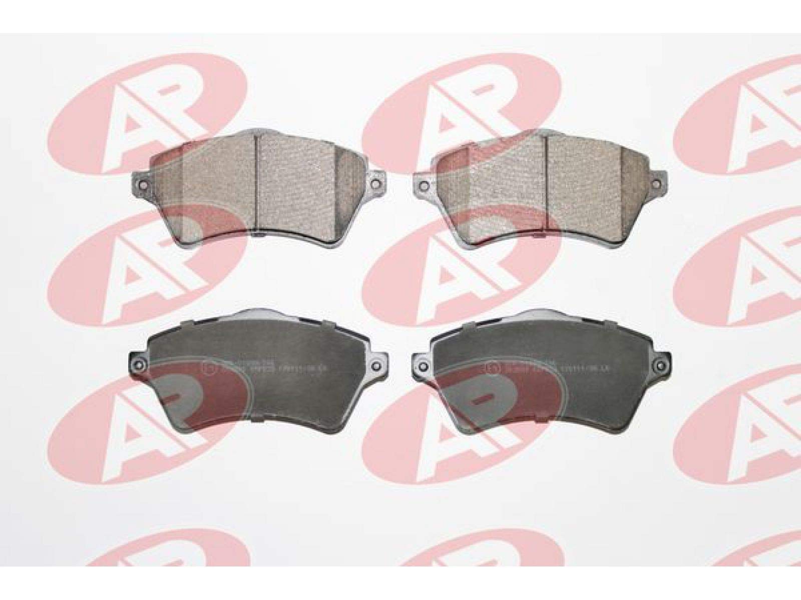 LPR 05P833 Bremsbelagsatz, Scheibenbremse von LPR Brakes