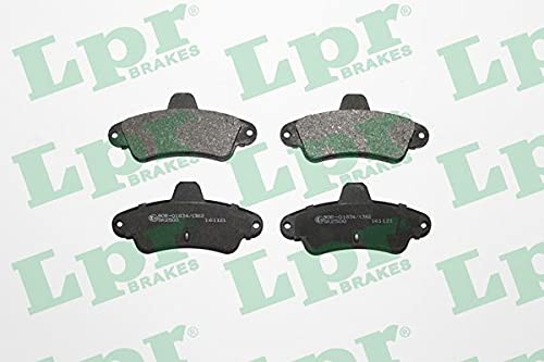 LPR 05P870 Bremsbelagsatz, Scheibenbremse von LPR Brakes