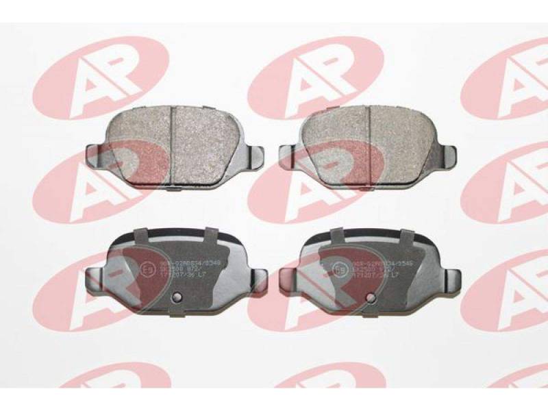 LPR 05P872 Bremsbelagsatz, Scheibenbremse von LPR Brakes