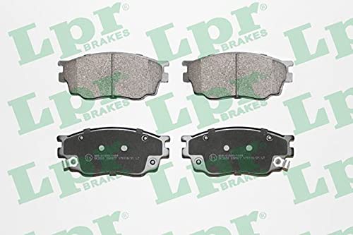 LPR 05P877 Bremsbelagsatz, Scheibenbremse von LPR Brakes