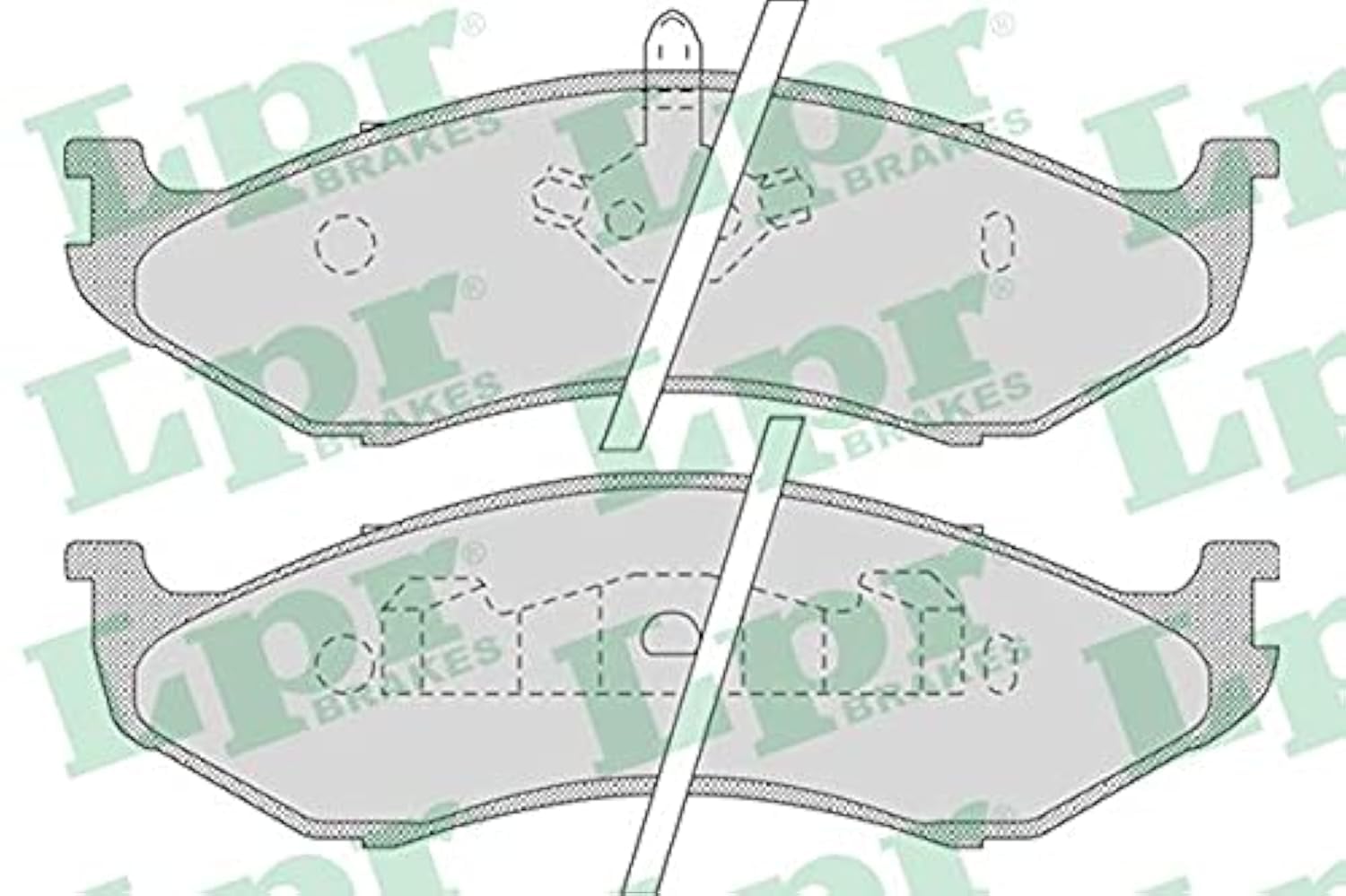 LPR 05P896 Bremsbelagsatz, Scheibenbremse von LPR Brakes