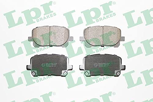 LPR 05P904 Bremsbelagsatz, Scheibenbremse von LPR Brakes