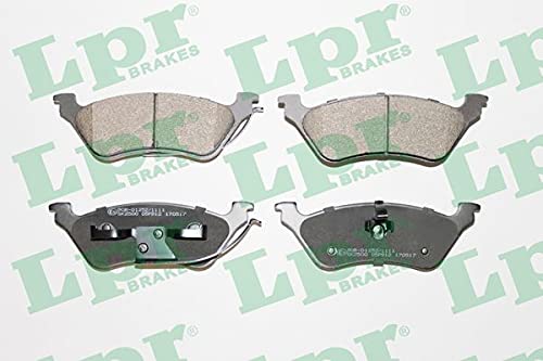 LPR 05P912 Bremsbelagsatz, Scheibenbremse von LPR Brakes