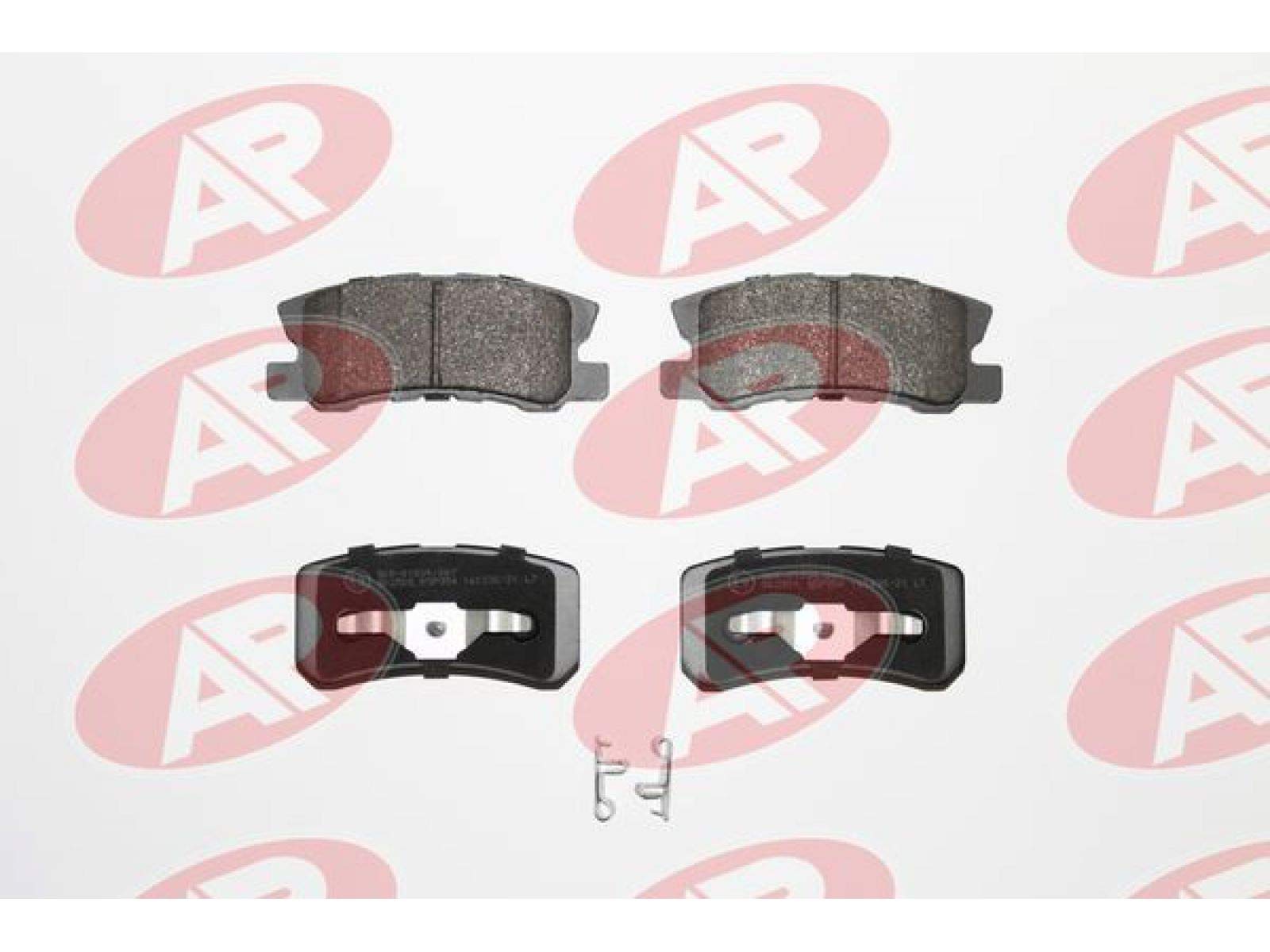 LPR 05P954 Bremsbelagsatz, Scheibenbremse von LPR Brakes