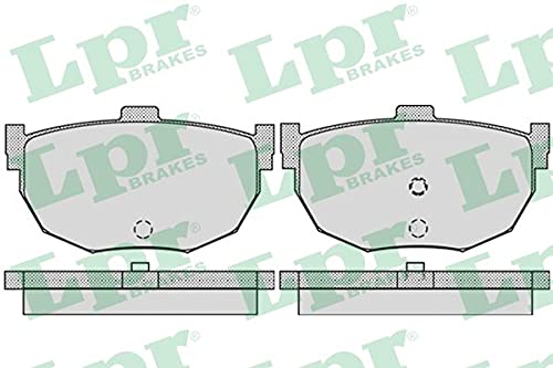 LPR 05P960 Bremsbelagsatz, Scheibenbremse von LPR Brakes