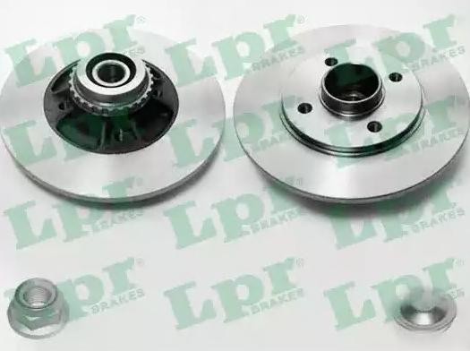 LPR Bremsscheibe RENAULT R1034PCA 7701207611,R1034PCA,7700828882 Bremsscheiben,Scheibenbremsen 7700829553 von LPR