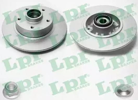 LPR Bremsscheibe RENAULT R1040PCA 432007595R,432008191R,R1040PCA Bremsscheiben,Scheibenbremsen 432001539R,432001868R von LPR