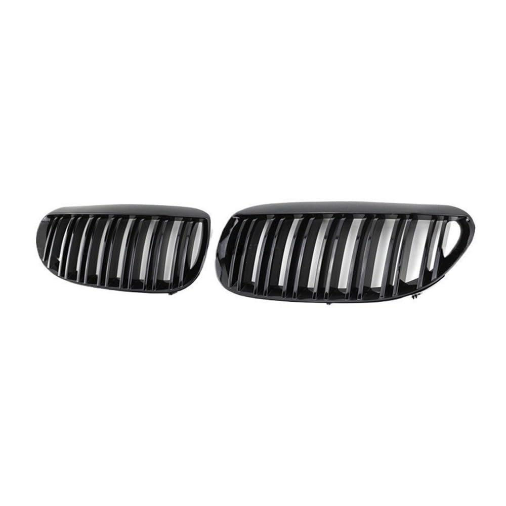 Auto frontstoßstange Grill ABS Schwarz Auto Grill Fronthaube Kühlergrill Ersatz Für 6er E63 E64 2DR 2004 2005 2006 2007 2008 2009 2010 von LPUYTRB