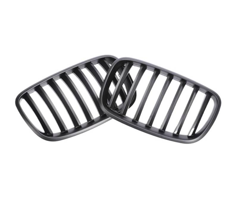 Auto frontstoßstange Grill Auto Front Carbon Grille Für XDrive 35d 30i 50i X5 X6 E70 E71 2007 2008 2009 2010 2011 2012 2013 Kühlergrill Abdeckung von LPUYTRB