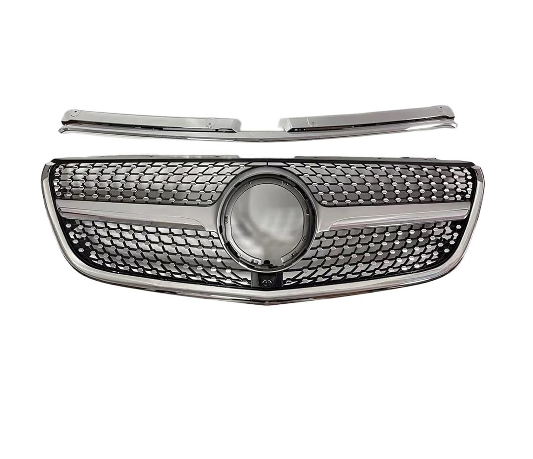 Auto frontstoßstange Grill Auto Front Einlass Mesh Grille Stoßstange Grill Mittleren Gitter Für Benz Für Vito W447 2015 2016 2017 2018 2019 2020 2021 2022 2023 von LPUYTRB