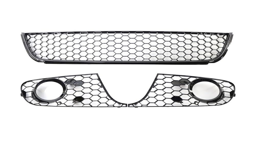 Auto frontstoßstange Grill Auto Front Lower Bumper Mesh Grille Nebel Licht Grill Für Golf 6 Für MK6 2009 2010 2011 2012 2013 von LPUYTRB