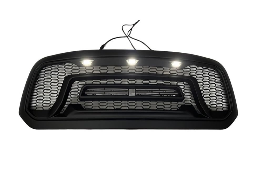 Auto frontstoßstange Grill Auto Front Mesh Grill Für Ram 1500 2013 2014 2015 2016 2017 2018 Stoßstange Maske Gitter von LPUYTRB