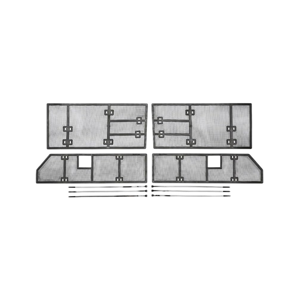 Auto frontstoßstange Grill Auto Front Mitte Grille Grill Mesh Net Schutz Trim Für Q3 2019 2020 2021 2022 2023 2024 von LPUYTRB