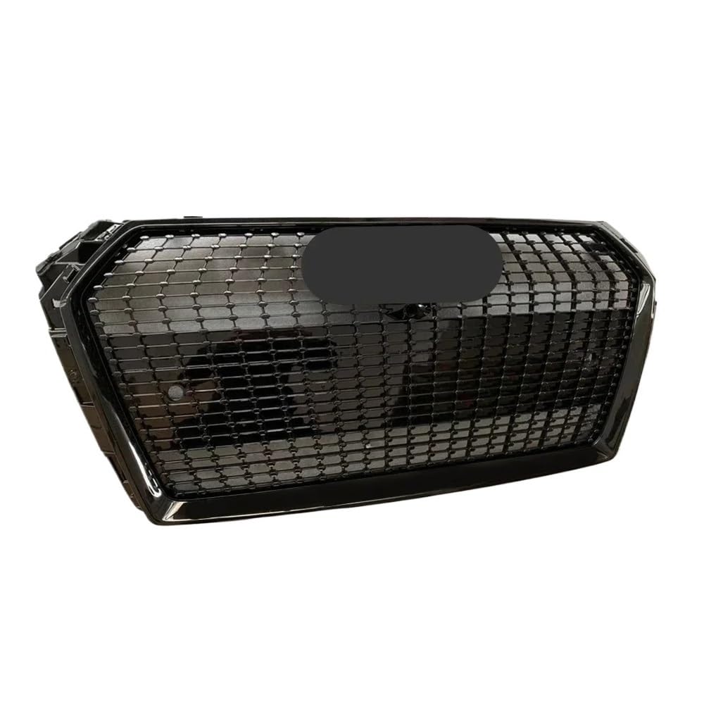 Auto frontstoßstange Grill Auto Front Sport Hex Mesh Hood Grill Frontstoßstange Grillschutz Für A4 S4 B9 2017 2018 2019 von LPUYTRB