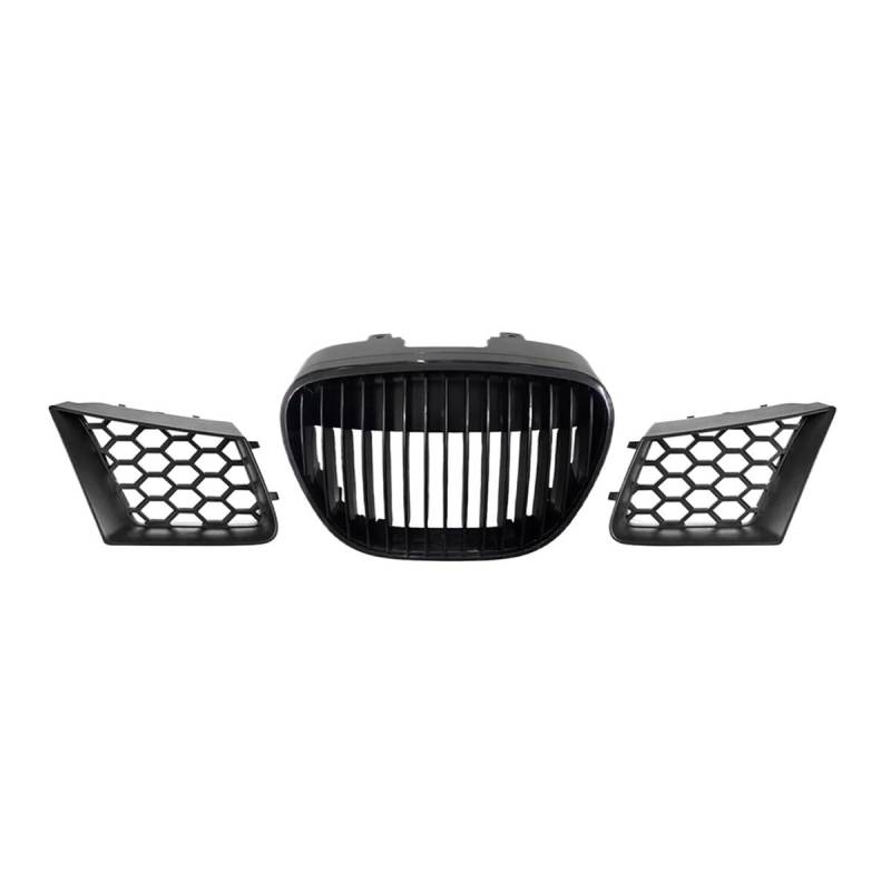 Auto frontstoßstange Grill Auto-Front-Zentralgrill Für Ibiza Für Cordoba Typ 6L 2002 2003 2004 2005 2006 2007 2008 2009 6L0853654 von LPUYTRB