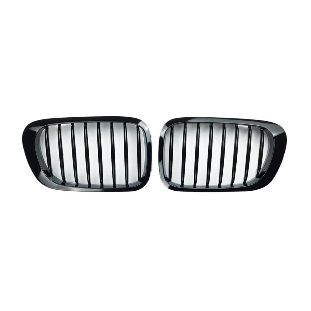 Auto frontstoßstange Grill Auto-Frontgrill, Glänzend Schwarz, Autozubehör, Für 3er-Serie E46 Coupe 2-Türer 1998 1999 2000 2001 von LPUYTRB