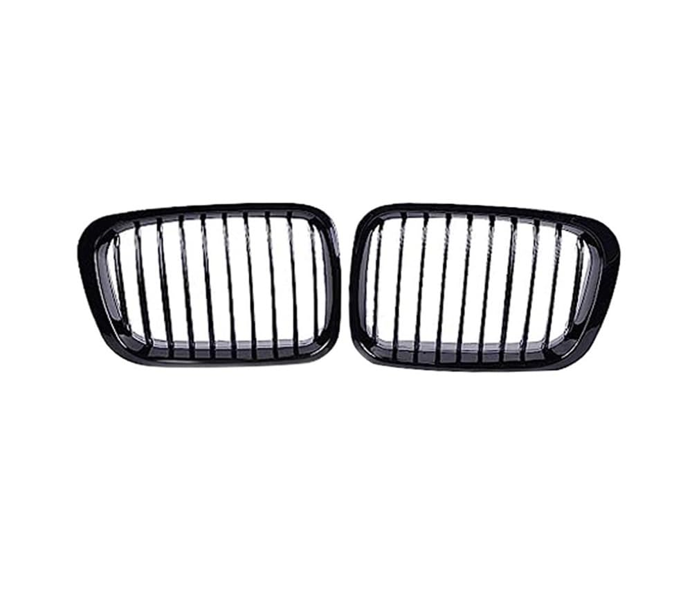 Auto frontstoßstange Grill Auto-Frontgrill, Schwarz, Für 3er-Serie E46 Grill, Facelift, 2-türiges Coupé, 4-türige Limousine, Tuning von LPUYTRB