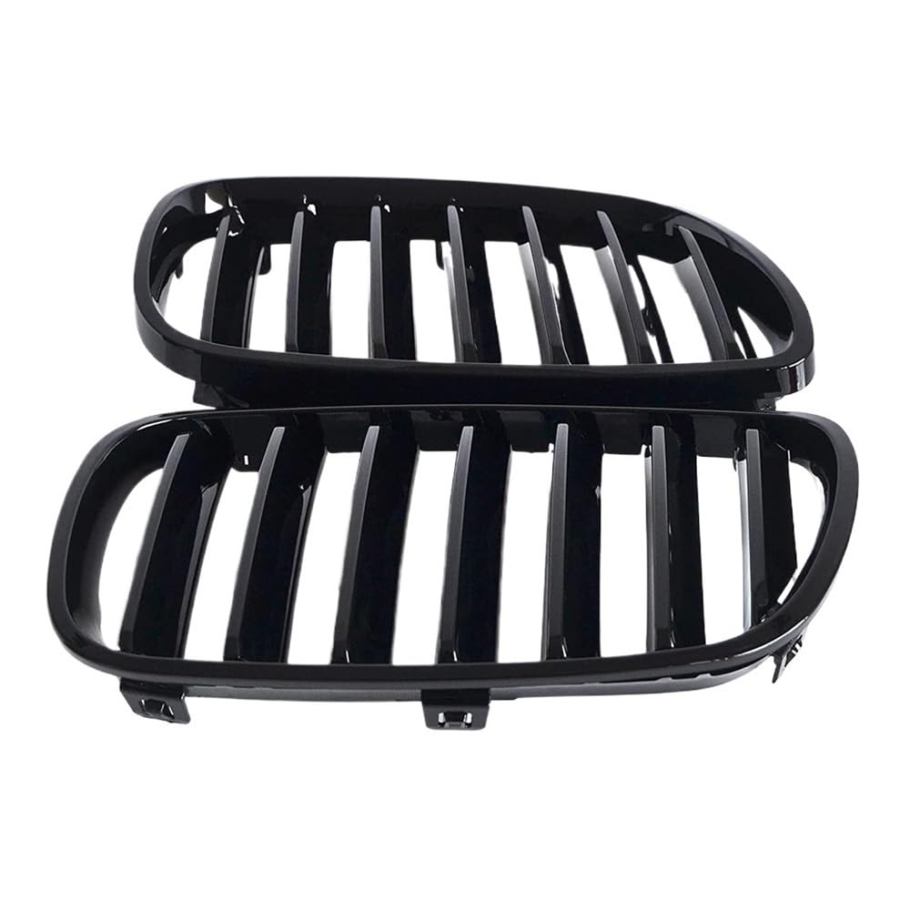 Auto frontstoßstange Grill Auto-Fronthaubengrills, Motorhaubengrill, Einzelne Lamelle, Für X3 E83 2007 2008 2009 2010, Glänzend Schwarze Grills, Ersatzteile von LPUYTRB