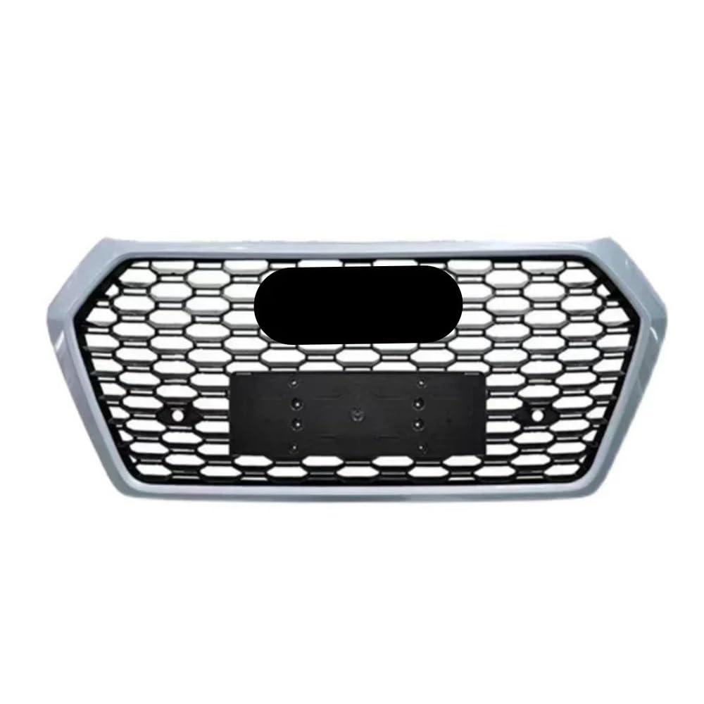 Auto frontstoßstange Grill Auto-Frontstoßstangengrill, Frontstoßstangengrill, Mittelgrill, Glänzend Schwarz, Für Q5 SQ5 2018 2019 2020 von LPUYTRB