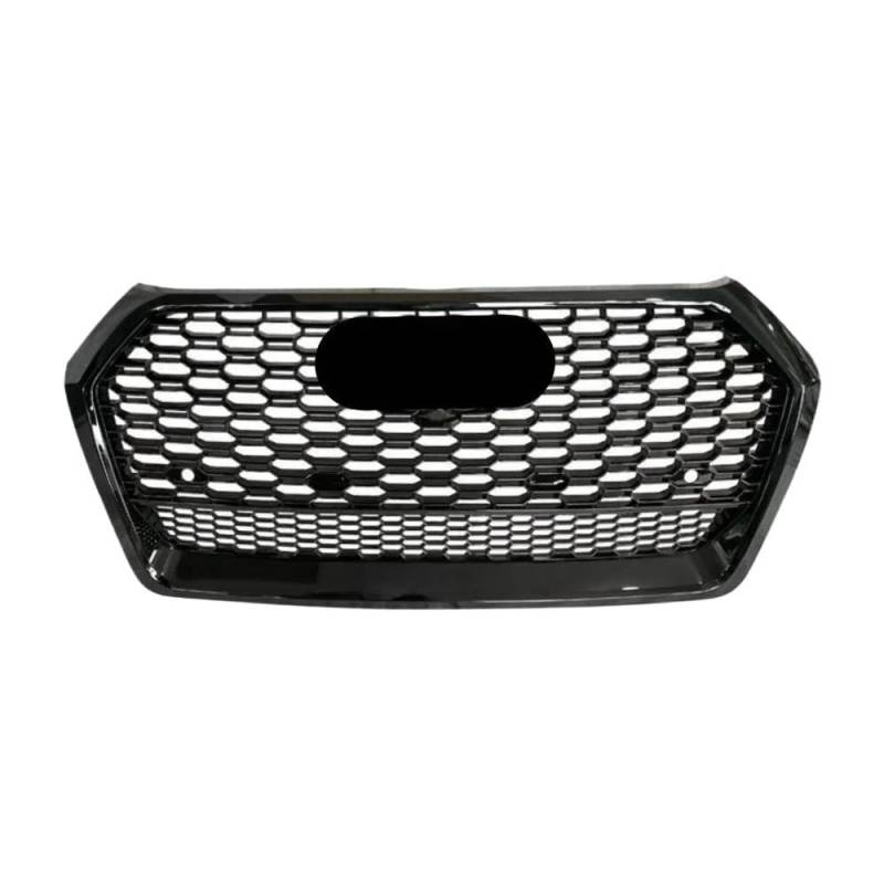 Auto frontstoßstange Grill Auto-Frontstoßstangengrill, Frontstoßstangengrill, Mittelgrill, Glänzend Schwarz, Für Q5 SQ5 2018 2019 2020 von LPUYTRB