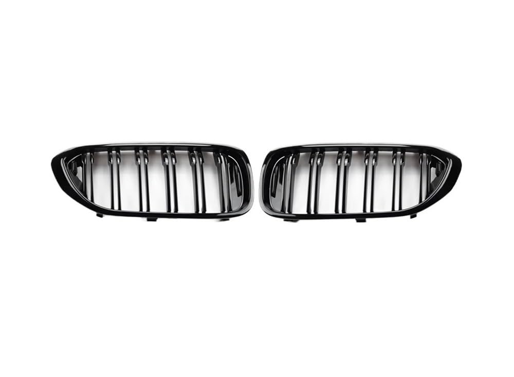 Auto frontstoßstange Grill Auto-Frontstoßstangengrill Für 5er G30 G31 2017 2018 2019 2020 Upgrade Auf Facelift-Stil Grill Glänzend Schwarz Doppellamellen von LPUYTRB