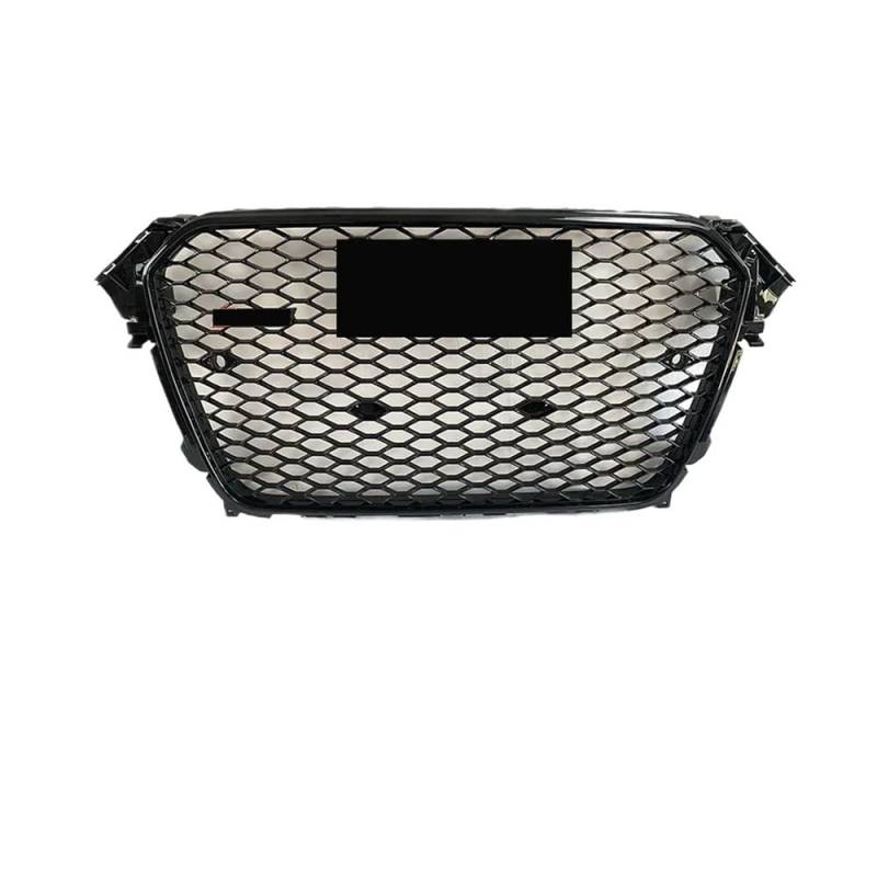 Auto frontstoßstange Grill Auto-Frontstoßstangengrill Für RS4 2013 2014 2015, Oberer Grill von LPUYTRB