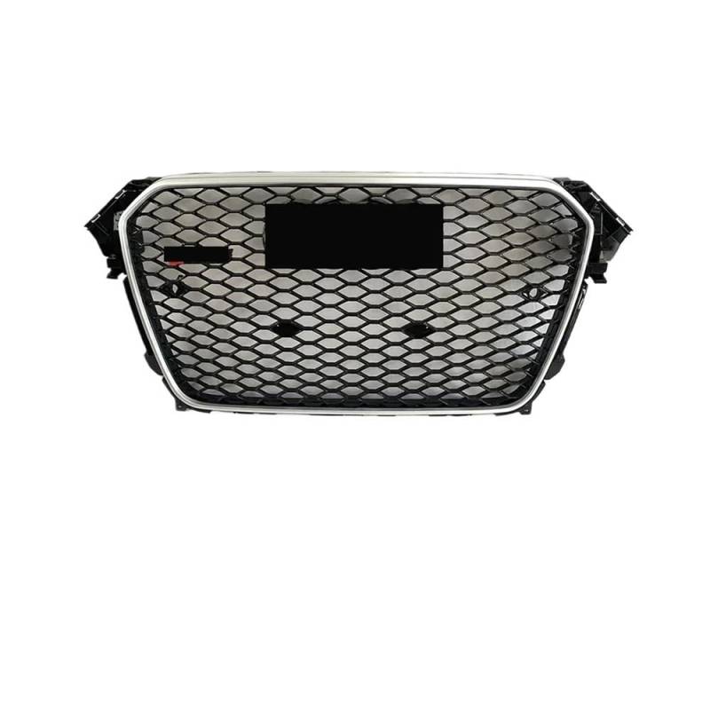 Auto frontstoßstange Grill Auto-Frontstoßstangengrill Für RS4 2013 2014 2015, Oberer Grill von LPUYTRB