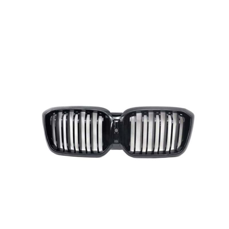 Auto frontstoßstange Grill Auto-Frontstoßstangengrill Für X3 X4 G01 G02 2022+ Frontgrill ABS Glänzend Schwarz Auto-Styling-Ersatz von LPUYTRB