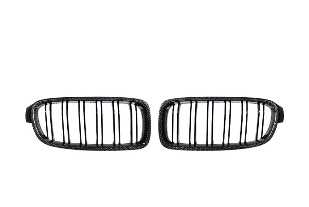 Auto frontstoßstange Grill Auto-Frontstoßstangengrill Kohlefaser-Diamant-Chrom-Kühlergrill-Abdeckung Für 3er-Serie F30 F31 F35 320i 325i 2012 2013 2014 2015 2016 2017 2018 2019 von LPUYTRB