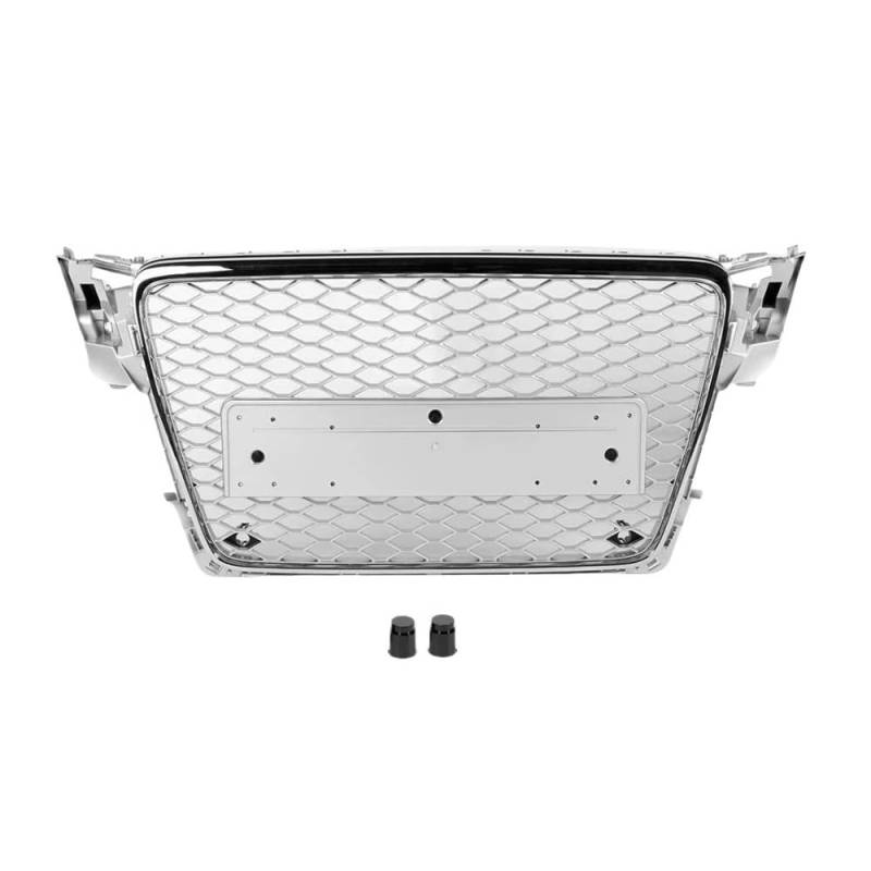 Auto frontstoßstange Grill Auto-Grills, Fronthaubengrill, Auto-Frontstoßstangengrill, Mittelgrill, Für A4 S4 B8 RS4 2008 2009 2010 2011 2012 von LPUYTRB