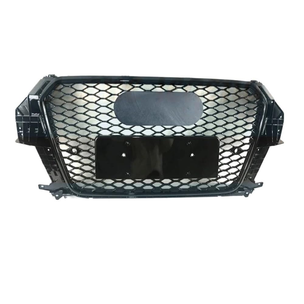 Auto frontstoßstange Grill Auto Kühlergrill Front Grill Für Q3 2012 2013 2014 2015 ABS Grills Front Stoßstange Gitter Mesh Abdeckung von LPUYTRB