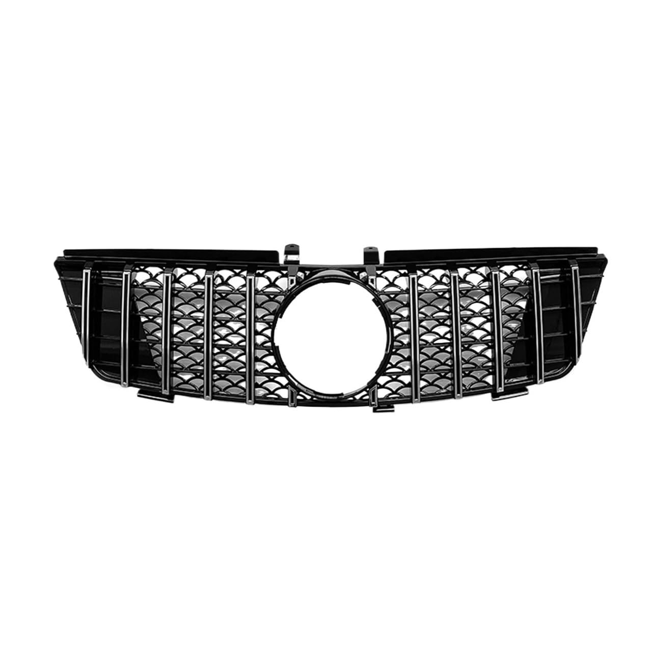 Auto frontstoßstange Grill Auto Kühlergrill Für Benz ML Klasse W164 ML320 ML350 ML550 2005 2006 2007 2008 Auto Oberen Stoßfänger Haube Mesh Grid von LPUYTRB