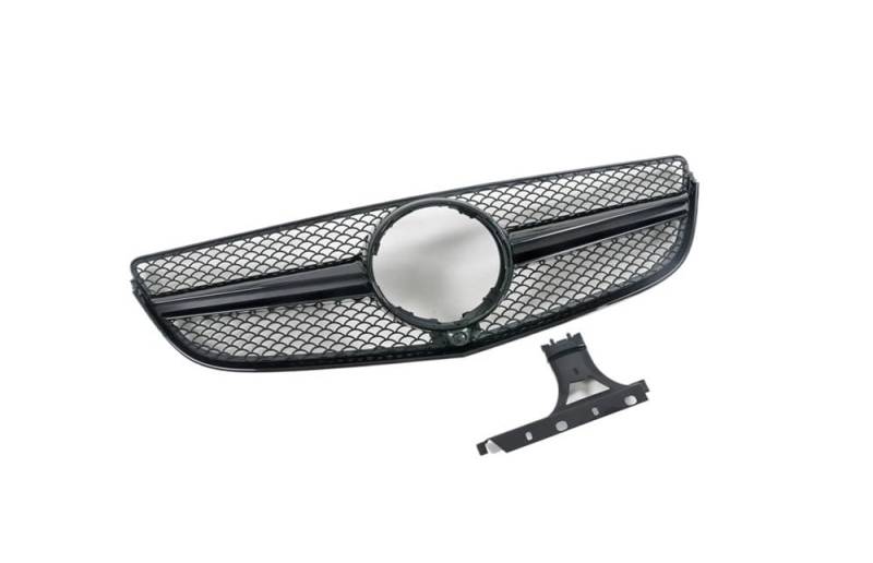 Auto frontstoßstange Grill Auto Kühlergrill Für Benz W207 C207 A207 E Klasse E200 E300 2014 2015 2016 2017 Coupe 2 Tür Oberen Stoßstange Haube Mesh Grill von LPUYTRB