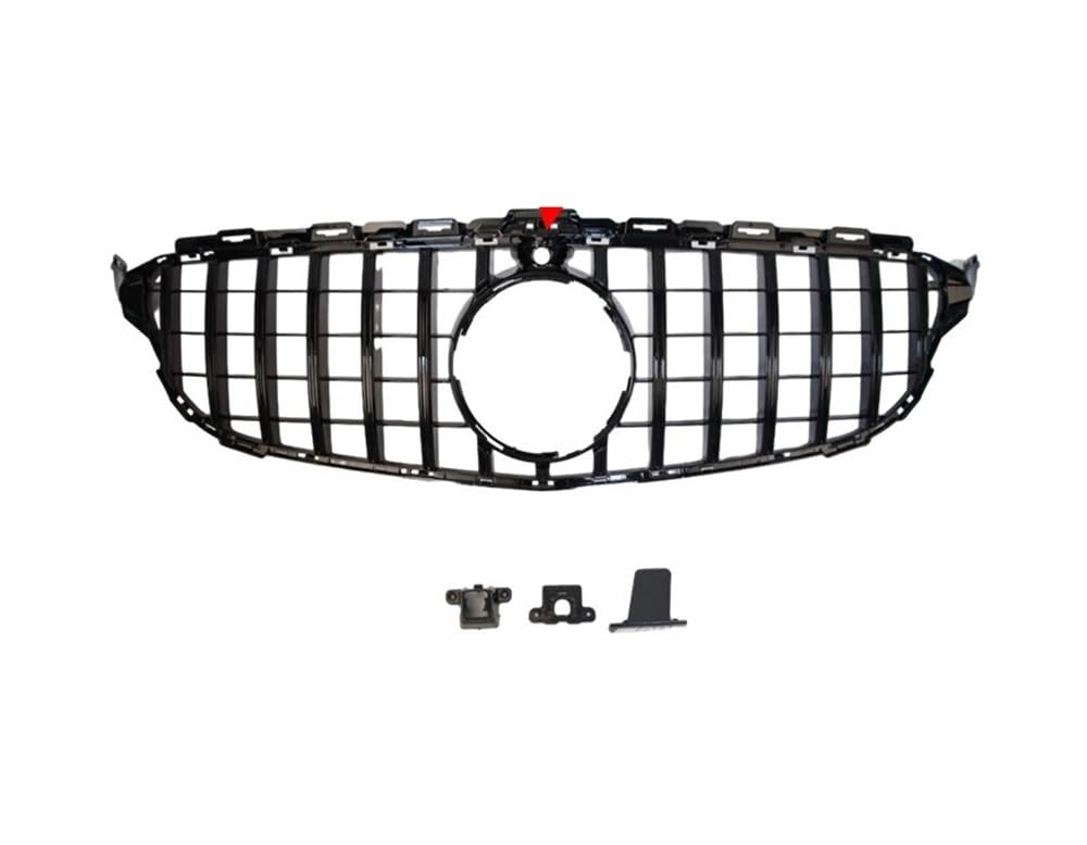 Auto frontstoßstange Grill Auto Kühlergrill Grill Mesh Tuning Für Benz C W205 S205 C205 C180 C200 C260 C300 2014 2015 2016 2017 2018 2019 2020 2021 von LPUYTRB